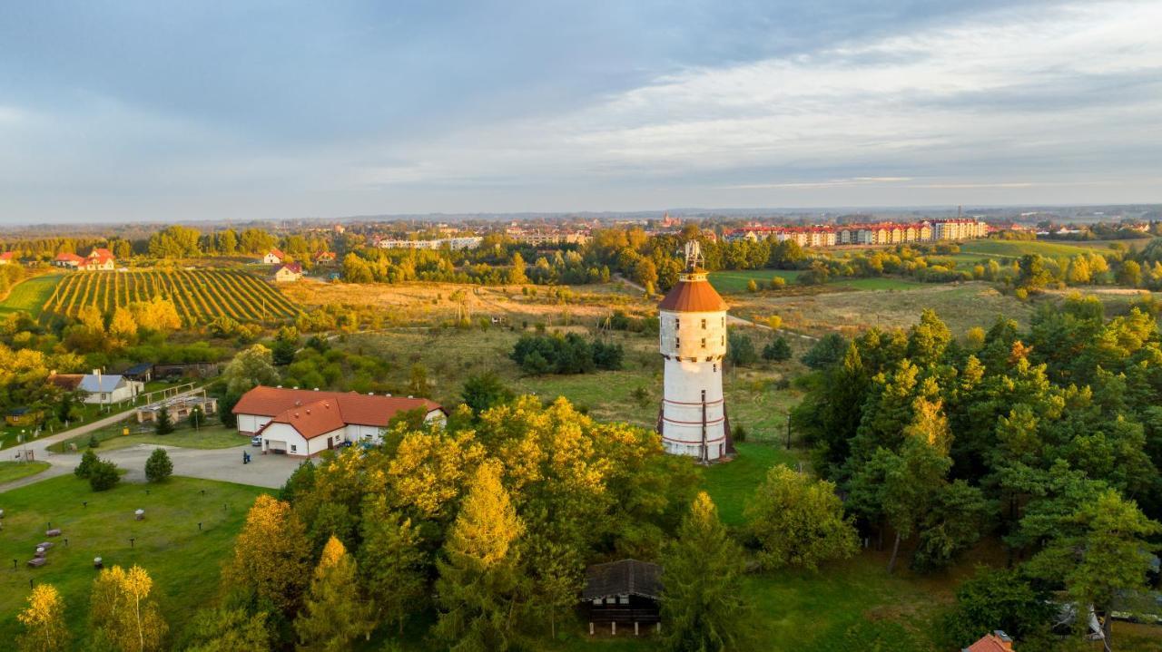 Węgorzewo Roza Wiatrow酒店 外观 照片